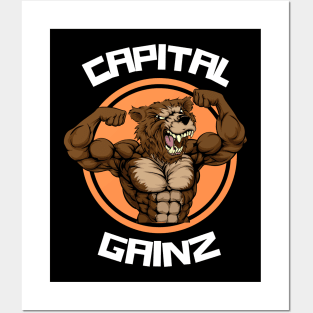 Capital Gainz - Funny Accounting & Finance (Capital Gains) Posters and Art